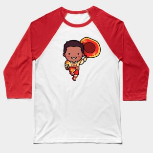 Cute Bolivian Dancer Baseball T-Shirt